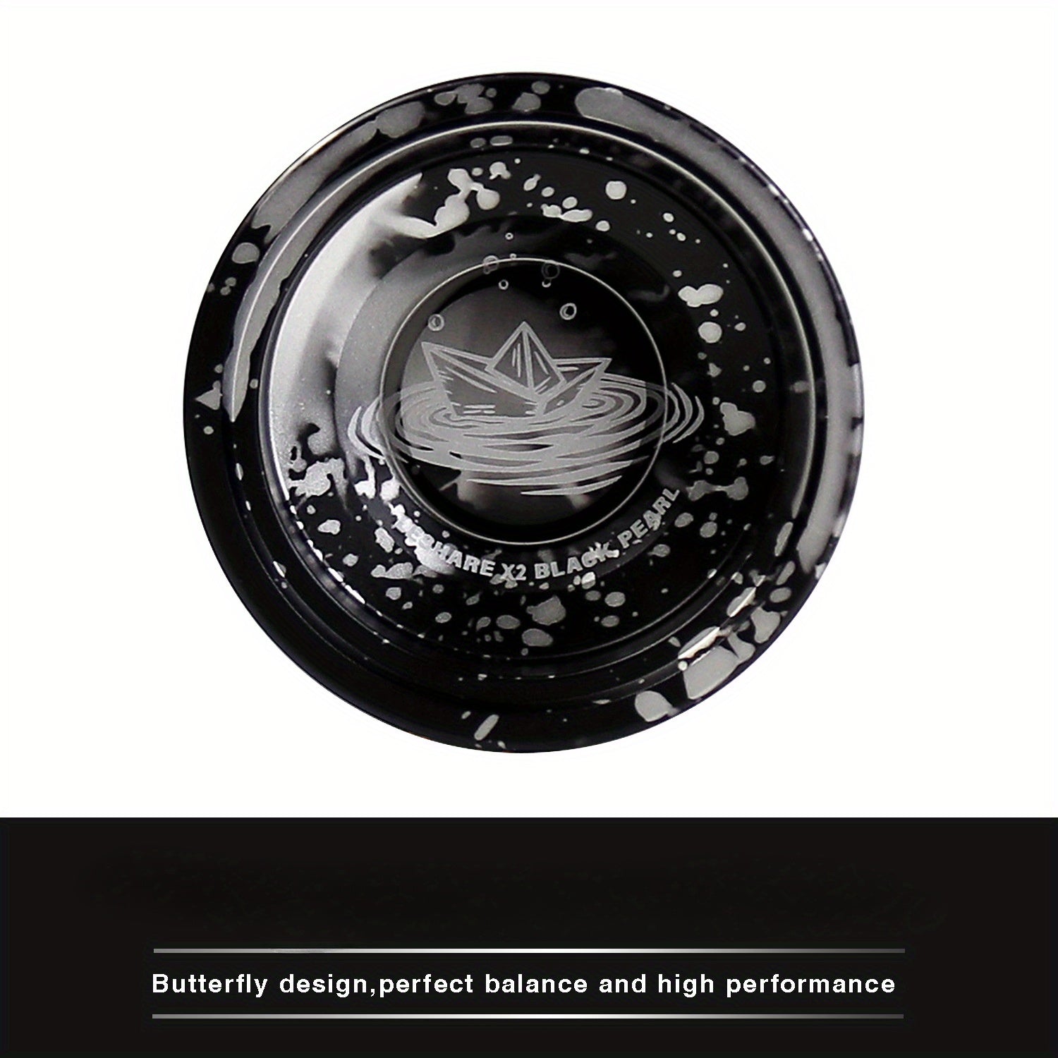 1pc X2 Yoyo Ball noir et or - Qualit¨¦ professionnelle, sommeil longue dur¨¦e, alliage d'aluminium, id¨¦al pour le jeu comp¨¦titif et les cadeaux, Yoyo de jeu comp¨¦titif | Design ¨¦l¨¦gant | Impression haute qualit¨¦, Jeu de soci¨¦t¨¦ Yoyo