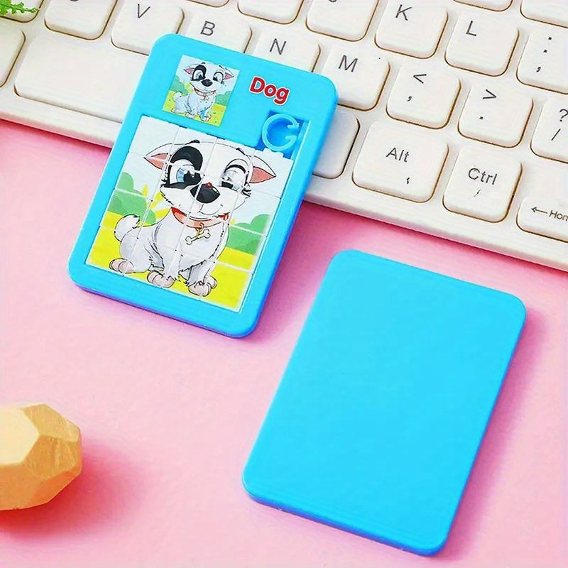 20 Puzzles ¨¦ducatifs en Plastique - Animaux Mignons et Cartoon - Cadeaux d'Anniversaire, R¨¦compenses de Classe, F¨ºtes et Carnavals