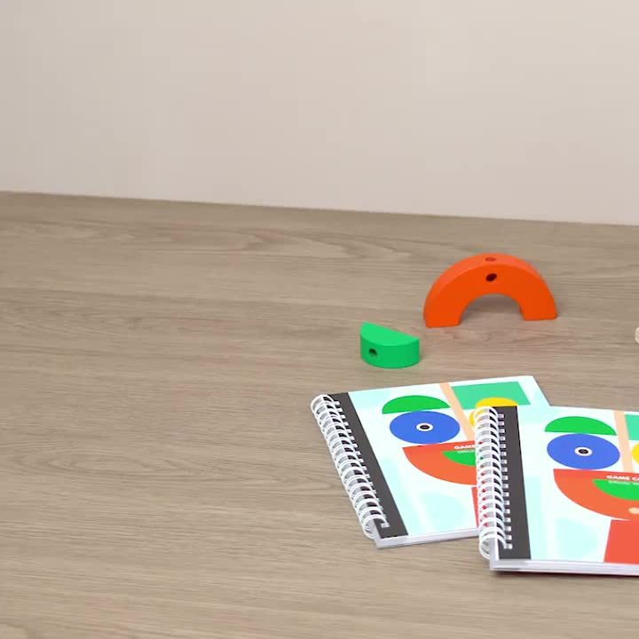 Blocs de Puzzle 3D en Bois - Jouet ¨¦ducatif STEM pour Jeunes, Apprentissage Am¨¦lior¨¦ par Projection, Pas de Piles N¨¦cessaires, Cadeau Parfait pour Gar?ons & Filles ¨¤ No?l, Halloween, Thanksgiving, Anniversaires, Jouets Cognitifs