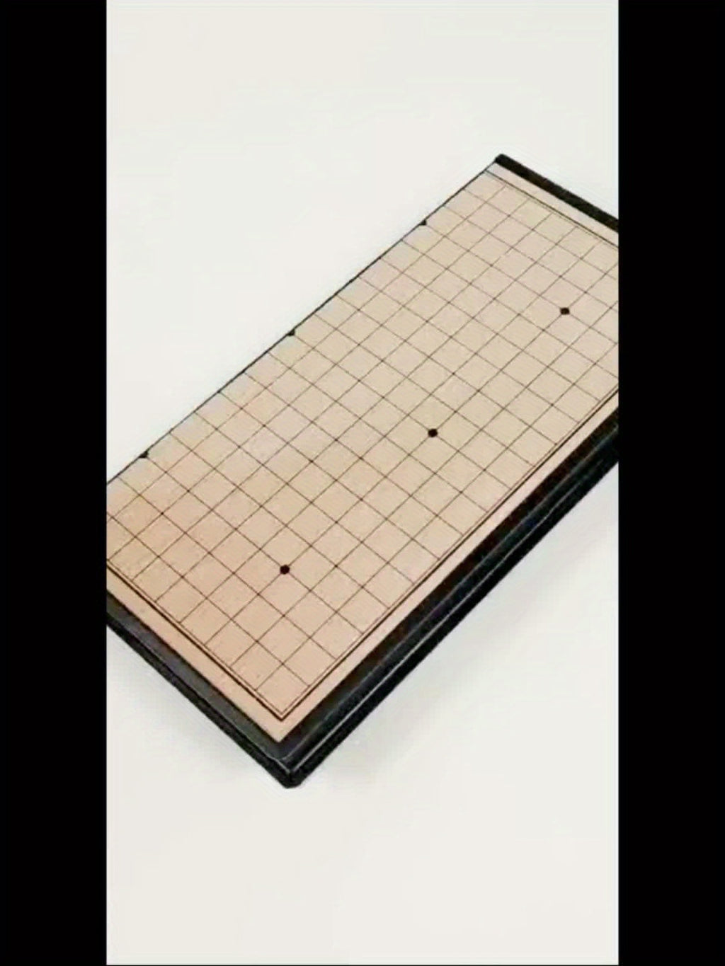 Jouet magn¨¦tique Gomoku, plateau d'¨¦checs pliable portable, facile ¨¤ d¨¦marrer pour les d¨¦butants, ¨¦checs puzzle noir et blanc, super grand plateau d'¨¦checs magn¨¦tique