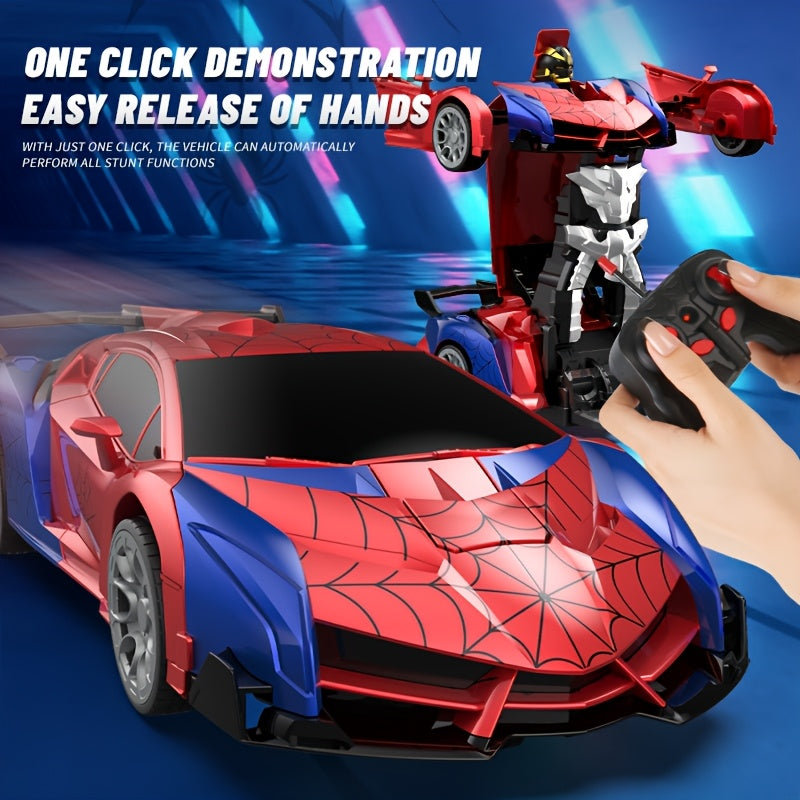 Transformateur robot ¨¤ 18 ¨¦chelles, transformation en un clic, rotation de 360¡ã, jouet de voiture pour gar?ons.