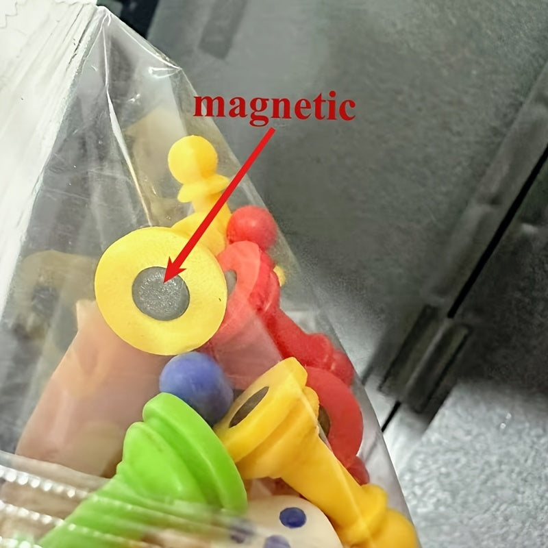 Jeu d'¨¦checs volant magn¨¦tique 25x25 cm - 16 pi¨¨ces color¨¦es, 2 d¨¦s, plateau pliable portable pour r¨¦unions familiales, f¨ºtes et ¨¦v¨¦nements sociaux | Jeu d'¨¦checs color¨¦ | Pi¨¨ces magn¨¦tiques