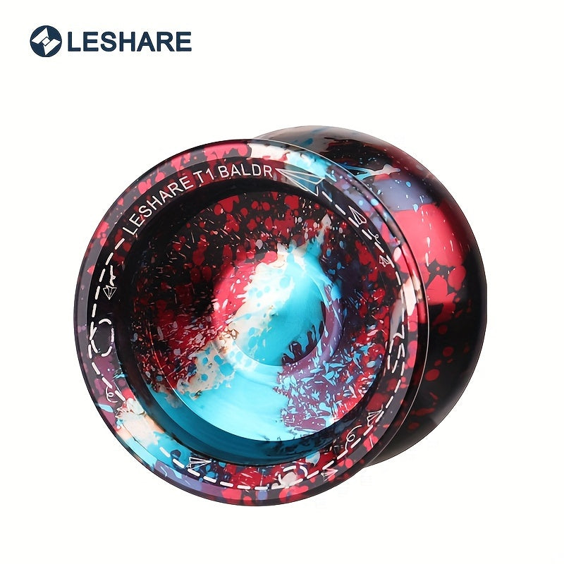 LESHARE YOYO Balle de Yo-yo en Alliage d'Aluminium de Couleurs M¨¦lang¨¦es de Haute Pr¨¦cision pour le Soulagement du Sommeil & le Plaisir en Ext¨¦rieur