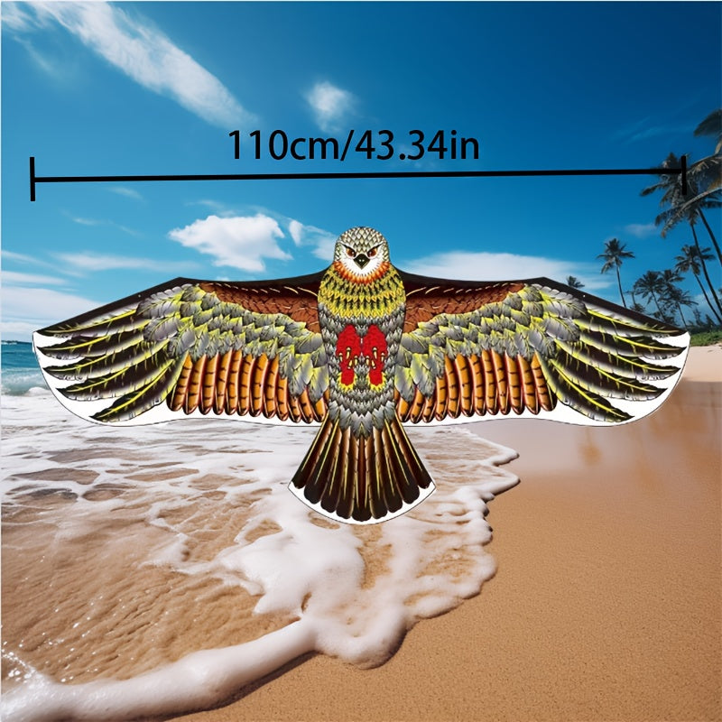 Cerf-volant Aigle Vibrant avec Ligne de 1181.1\