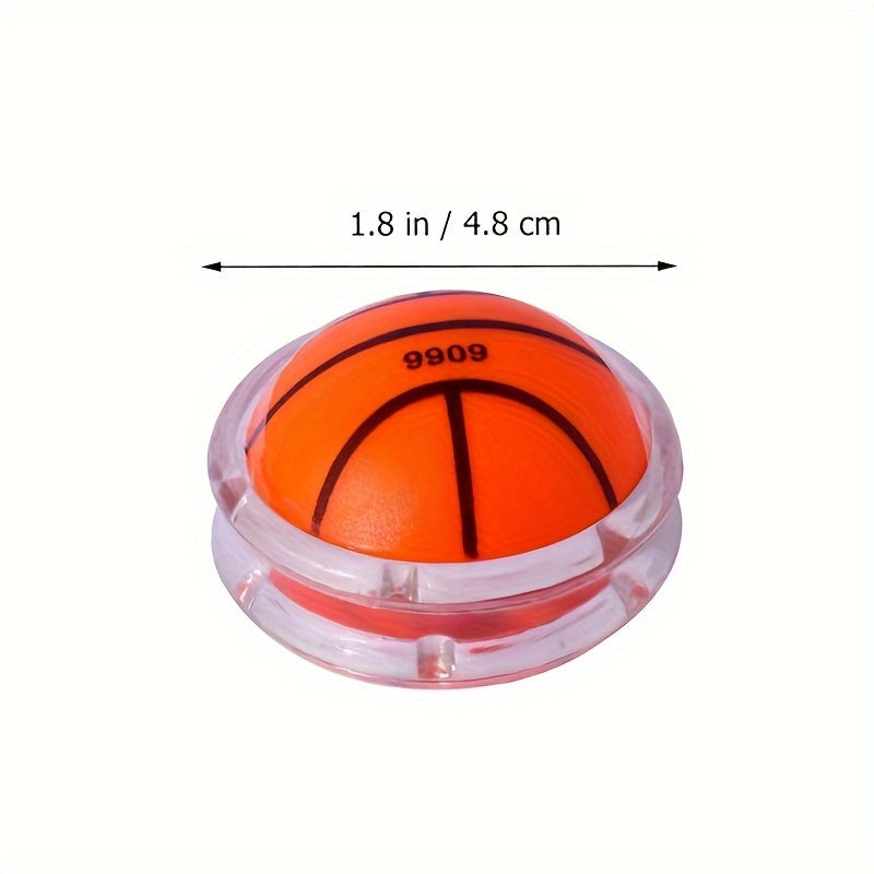 Lot de 5 Yo-Yos Sportifs pour Jeunes - Balles ¨¤ Retour Automatique avec Designs de Basket & Football, Cadeaux de F¨ºte et R¨¦compenses pour la Classe