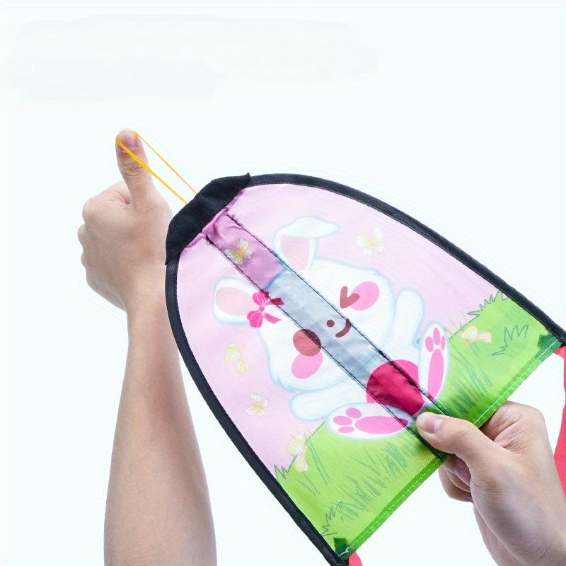 3 cerfs-volants ¨¤ doigt ¨¤ lancer, ¨¦lastique en caoutchouc pour glisse, sport en plein air, fibre polyester, couleur al¨¦atoire