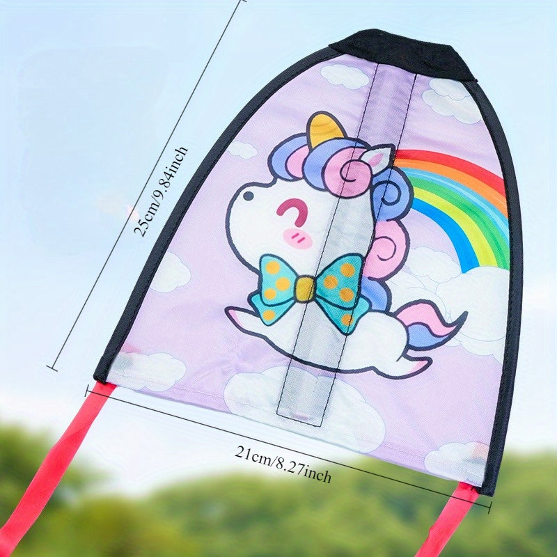 3 cerfs-volants ¨¤ doigt ¨¤ lancer, ¨¦lastique en caoutchouc pour glisse, sport en plein air, fibre polyester, couleur al¨¦atoire