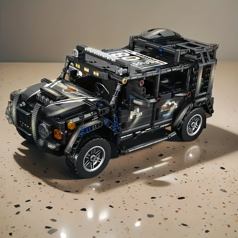 1030 Blocs de construction de voiture ¨¤ particules - Jouet de construction en mat¨¦riau ABS durable, adapt¨¦ aux personnes de plus de 14 ans et aux cadeaux pour les amis.