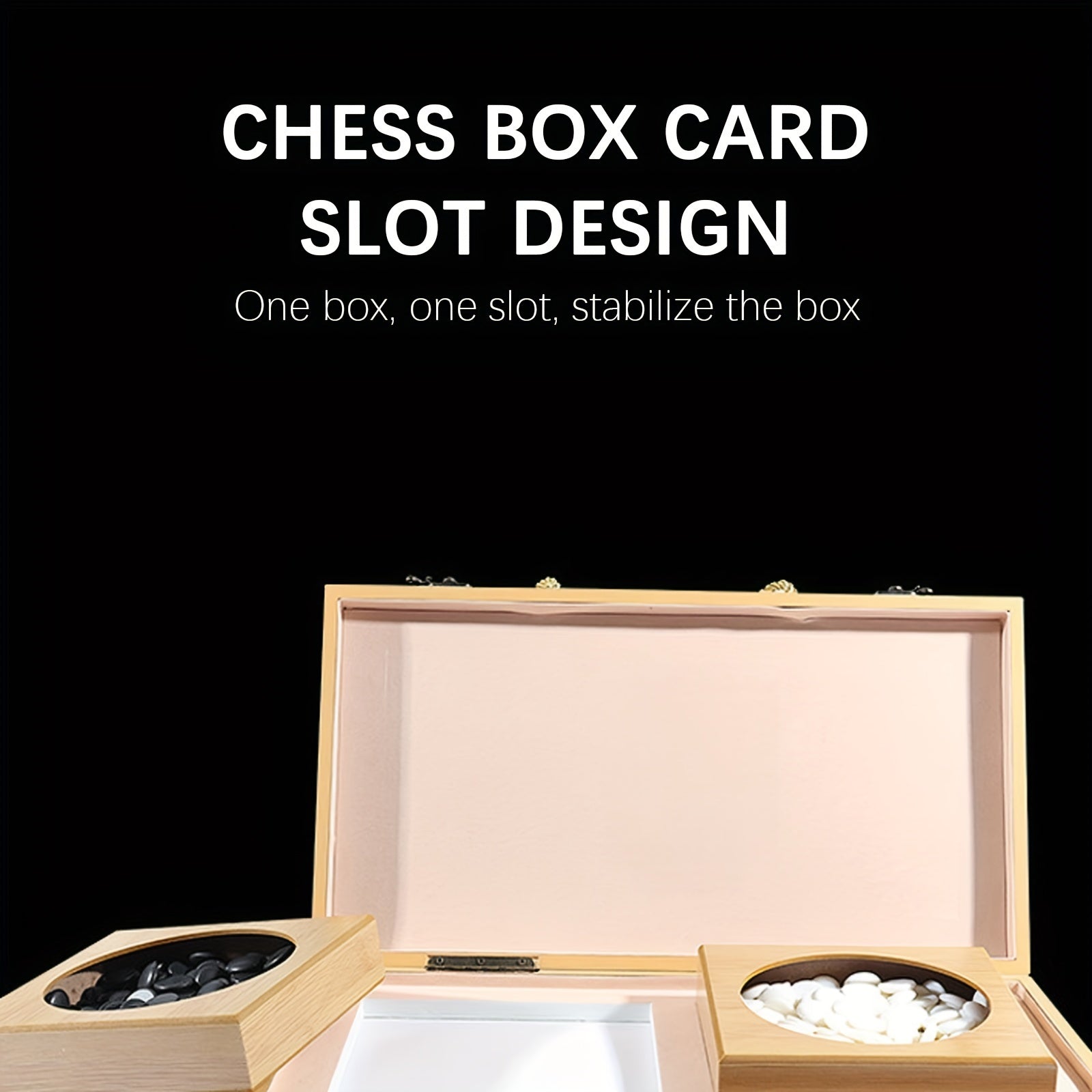 Jeu de Plateau Pliable en Bambou Go, Bo?te de Jeu All Nature Go, Plateau de Jeu de Strat¨¦gie Chinois Weiqi Gomku Pliable avec 171 Pions d'¨¦checs en Imitation Jade et Deux Bols en Bambou