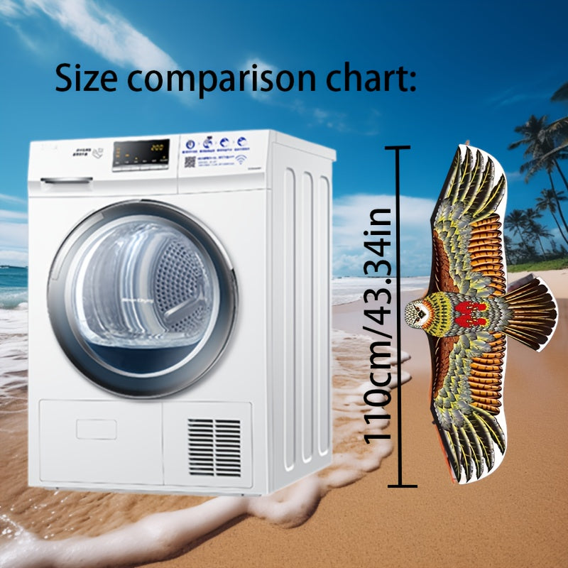 Cerf-volant Aigle Vibrant avec Ligne de 1181.1\