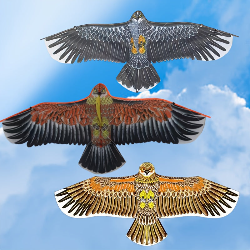 Cerf-volant Aigle Vibrant avec Ligne de 1181.1\