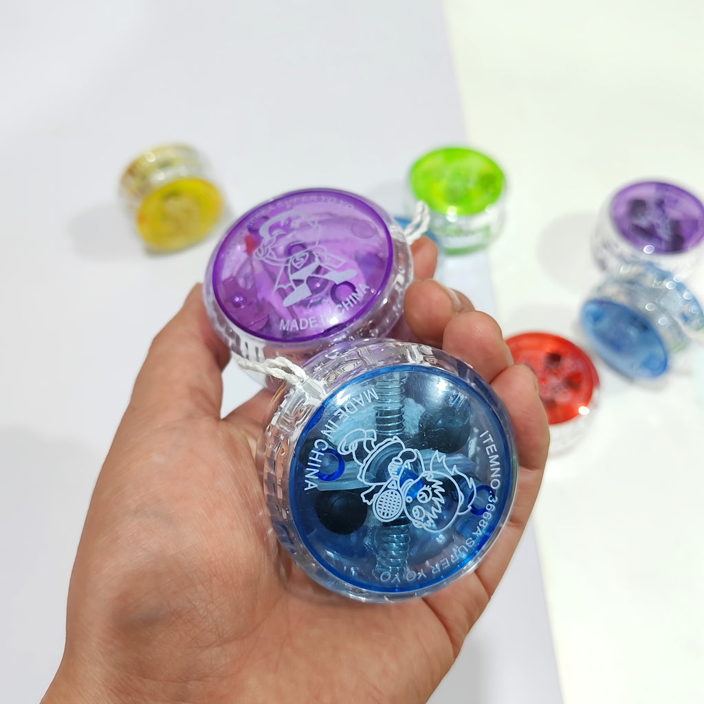 Yo-yo lumineux, yo-yo mignon aux couleurs vives - parfait pour les prix de classe, les cadeaux de vacances comme No?l, Halloween ou Thanksgiving