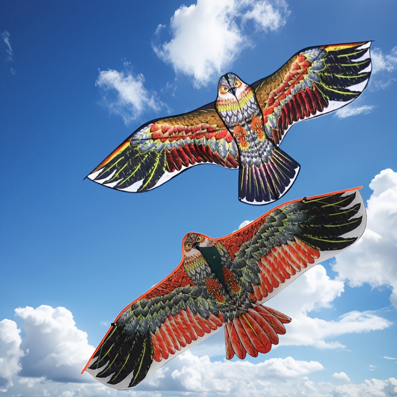 Cerf-volant Aigle Vibrant avec Ligne de 1181.1\