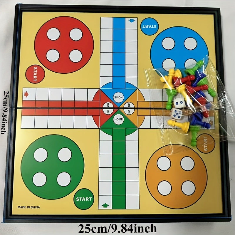 Jeu d'¨¦checs volant magn¨¦tique 25x25 cm - 16 pi¨¨ces color¨¦es, 2 d¨¦s, plateau pliable portable pour r¨¦unions familiales, f¨ºtes et ¨¦v¨¦nements sociaux | Jeu d'¨¦checs color¨¦ | Pi¨¨ces magn¨¦tiques