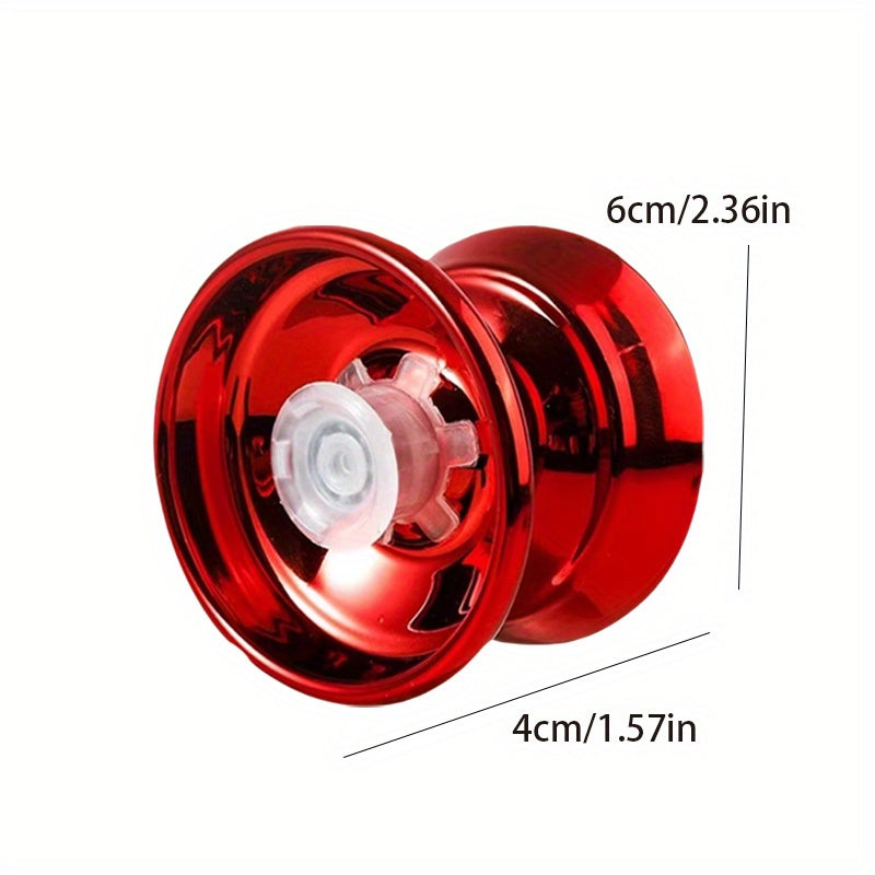 Version Professionnelle de Comp¨¦tition de Yo-Yo avec Rotation Automatique en Alliage pour Cadeaux d'Anniversaire Gar?ons, Cadeaux de No?l et Distribution d'Halloween