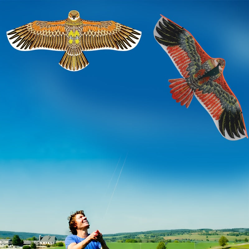 Cerf-volant Aigle Vibrant avec Ligne de 1181.1\