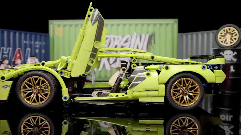 1870pcs, Blocs de Construction de Jouets de Voiture Cr¨¦atifs, Mat¨¦riau ABS, Blocs de Construction de Couleurs Mixtes, D¨¦coration de Meubles, D¨¦coration de Bureau