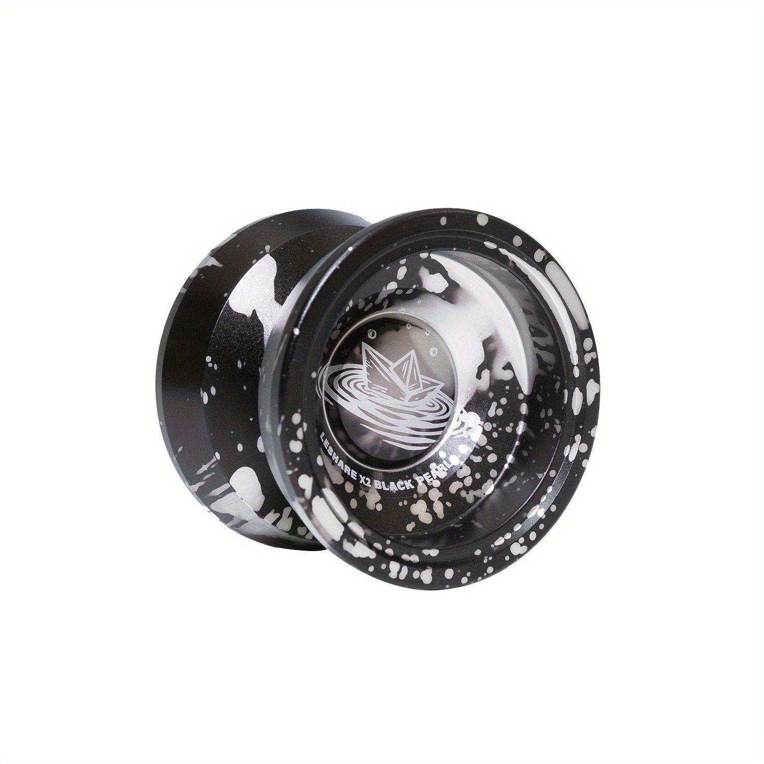 1pc X2 Yoyo Ball noir et or - Qualit¨¦ professionnelle, sommeil longue dur¨¦e, alliage d'aluminium, id¨¦al pour le jeu comp¨¦titif et les cadeaux, Yoyo de jeu comp¨¦titif | Design ¨¦l¨¦gant | Impression haute qualit¨¦, Jeu de soci¨¦t¨¦ Yoyo