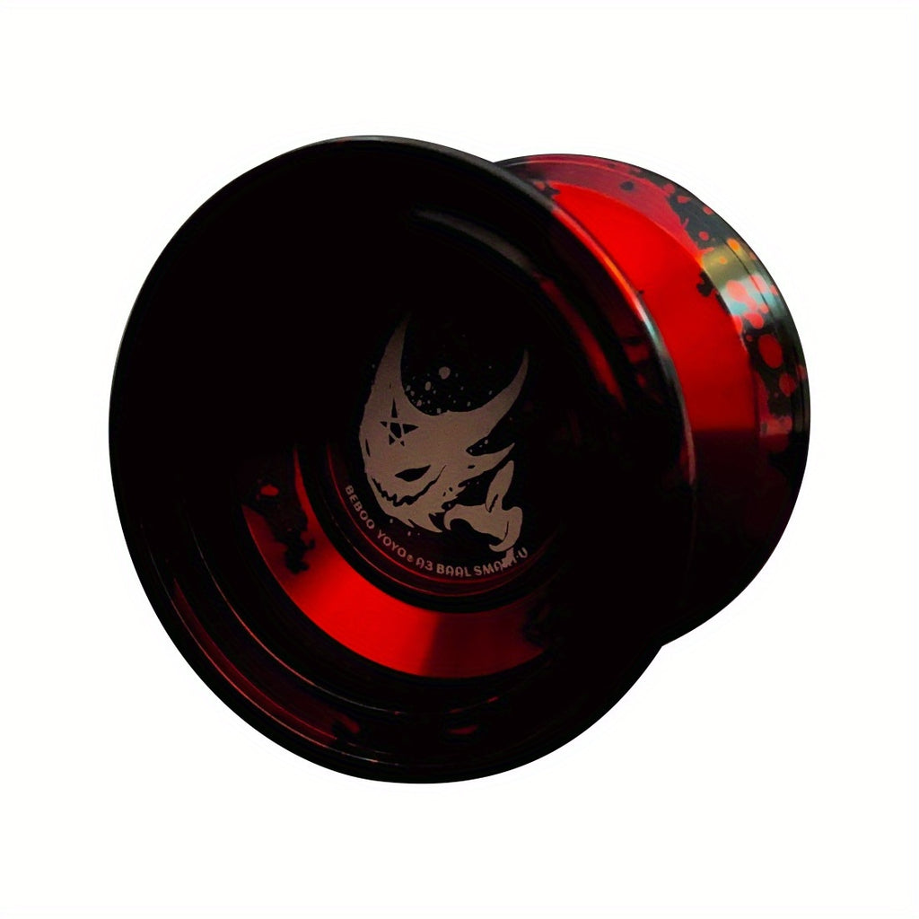 1pc BEBOOYOYO A3 Dieu du Mal Barre Yo-Yo en Alliage Violet pour Gar?ons - Jouet Haute Performance avec Accessoires, Couleurs Mixtes\u002FViolet\u002FBleu, Conception en Alliage d'Aluminium Durable pour des Tours Fluides et un Jeu Amusant