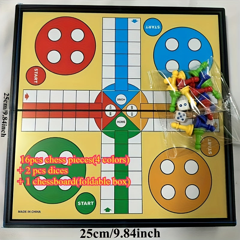 Jeu d'¨¦checs volant magn¨¦tique 25x25 cm - 16 pi¨¨ces color¨¦es, 2 d¨¦s, plateau pliable portable pour r¨¦unions familiales, f¨ºtes et ¨¦v¨¦nements sociaux | Jeu d'¨¦checs color¨¦ | Pi¨¨ces magn¨¦tiques