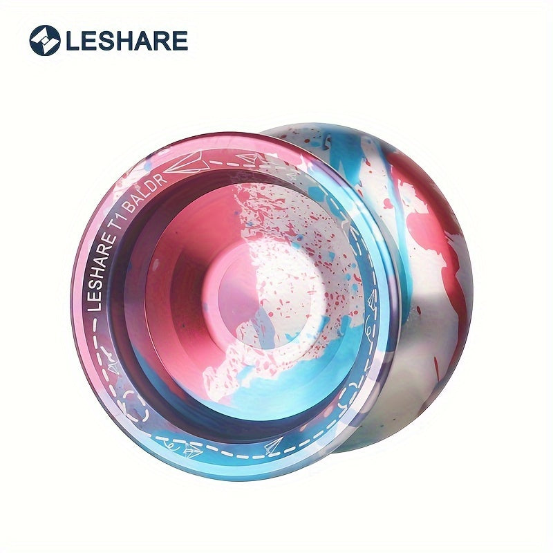LESHARE YOYO Balle de Yo-yo en Alliage d'Aluminium de Couleurs M¨¦lang¨¦es de Haute Pr¨¦cision pour le Soulagement du Sommeil & le Plaisir en Ext¨¦rieur