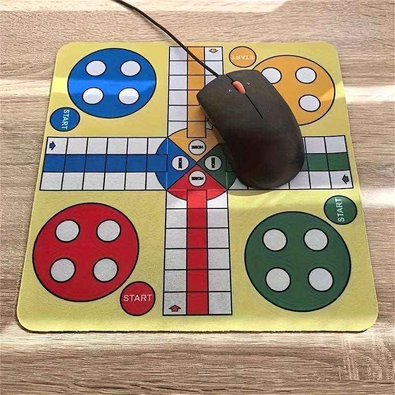 Version simplifi¨¦e du jeu d'¨¦checs volant pour quatre joueurs avec 16 pi¨¨ces + tapis de jeu + d¨¦s, un design polyvalent et l¨¦ger pour le divertissement ¨¤ tout moment et n'importe o¨´
