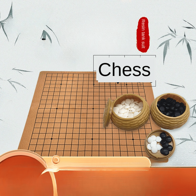 Ensemble de plateau d'¨¦checs pliable et portable avec ¨¦tui en cuir, mat¨¦riau ABS, jeu de loisirs de bureau, cadeau id¨¦al pour les vacances