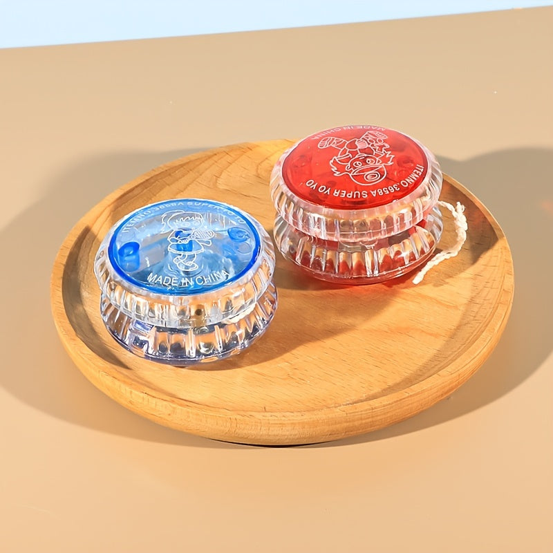 Yo yo lumineux LED, jouet pour jeunes, le cadeau parfait pour les jeunes, Halloween, Paques, Thanksgiving, No?l, anniversaires, Nouvel An et autres f¨ºtes, avec des couleurs al¨¦atoires