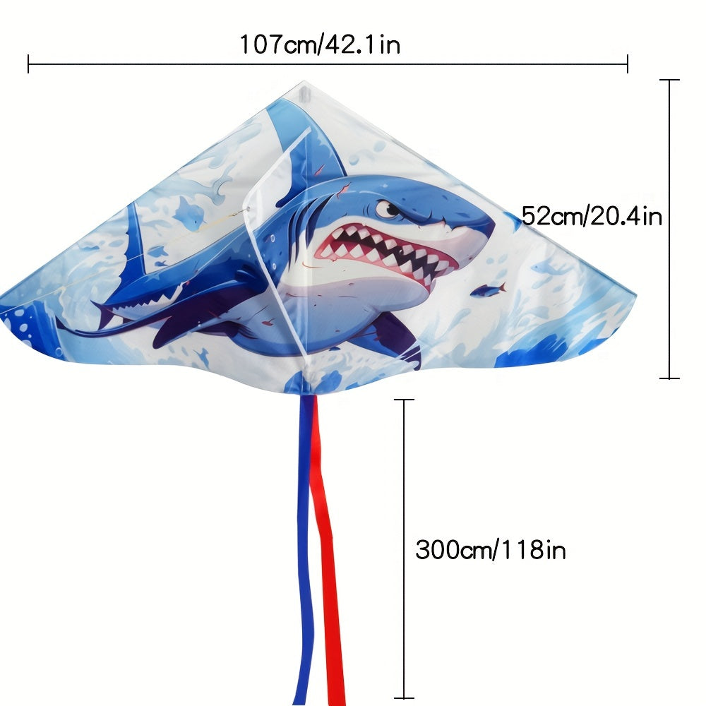 1 cerf-volant triangulaire ¨¤ motif de dessin anim¨¦, comprenant une ligne de 1968.5 pouces, adapt¨¦ aux divertissements de plein air et aux cadeaux de No?l.